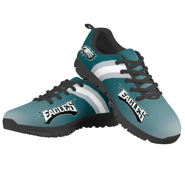 Women's Philadelphia Eagles AQ Running Shoes 002 Women's Philadelphia Eagles AQ Running Shoes 002